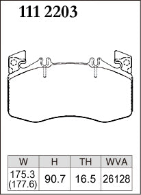 DIXCEL Front Brake Pads – Mercedes-AMG A45S (W177)