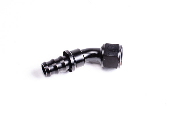 Radium 14-0262 PushLok Hose End, 12AN 45° - Radium Engineering | Coore Australia