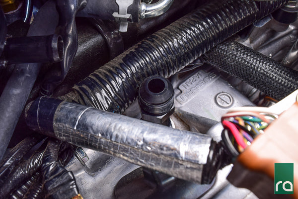 Radium PCV Delete Fitting 3/8BSPT to 10AN MALE - Subaru WRX 15-21/BRZ/Toyota 86 - Radium Engineering | Coore Australia