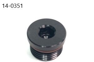 Radium 14-0351 10AN ORB Plug, Round Internal Hex - Radium Engineering | Coore Australia