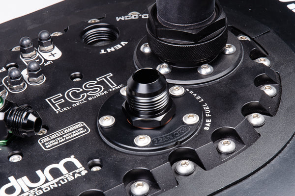 Radium 12AN ORB to 12AN Male Remote Fitting - Radium Engineering | Coore Australia