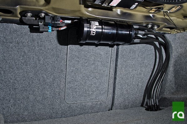 Radium Fuel Surge Tank 6AN Bulkhead Plate w/ Fittings and Nuts