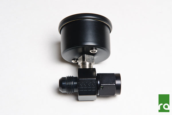 Radium Fuel Pressure Gauge w/ 6AN Inline Adapter - Radium Engineering | Coore Australia