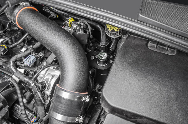 Radium 20-0328-FL CCV side catch can installed