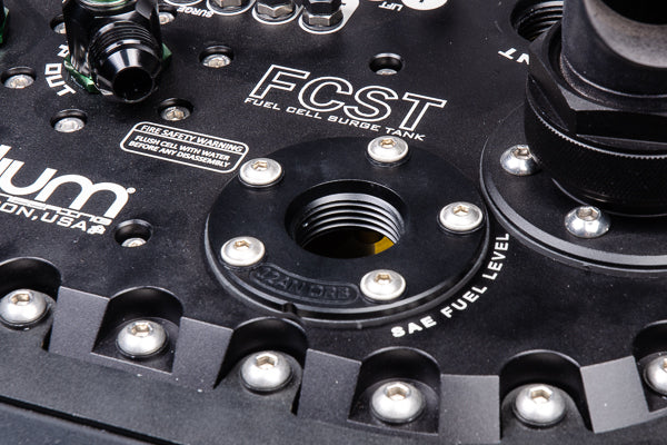 Radium 12AN ORB 5-Bolt SAE Adapter