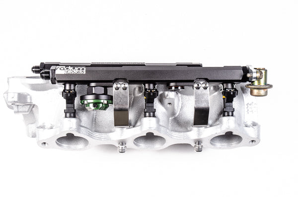 Radium FPD Adapter 8AN ORB/11mm Bore/42mm Spacing/M6 - Nissan 350Z 03-07/Skyline V35 (VQ35DE)