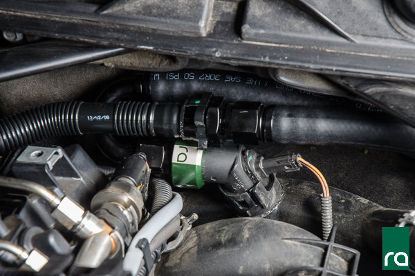 Radium OEM PCV To 10AN Male Conversion - Ford Fiesta ST/1.6L Ecoboost/BMW N54/M54 - Radium Engineering | Coore Australia