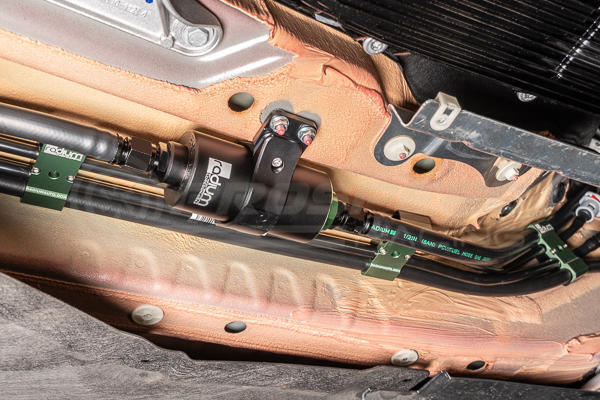 Radium Fuel Filter Mount - Toyota Supra A90 19+