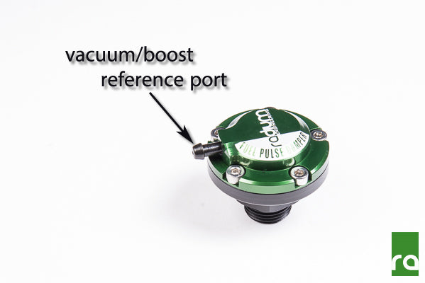 Radium V2 FPD-R Fuel Pulse Dampener - 8AN ORB - Radium Engineering | Coore Australia