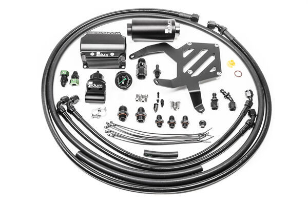 Radium Fuel Hanger Plumbing Kit with Stainless Filter: Subaru BRZ/Toyota 86