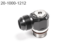 Radium V2 AN ORB to AN Male Flare Low Profile Swivel Banjo Fittings