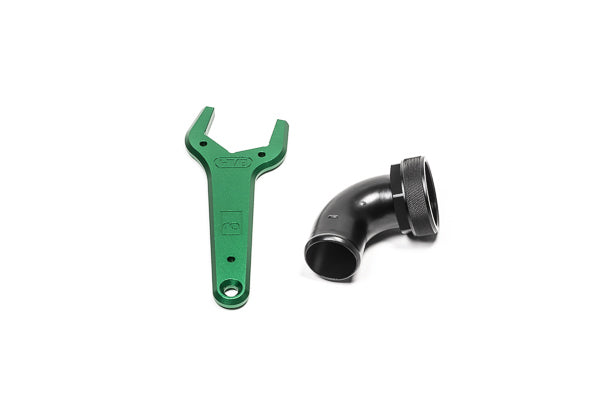 Radium Hose End, 24An, 75Deg, With Wrench
