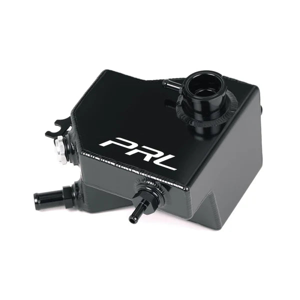 PRL Motorsports Baffled Coolant Expansion Tank — Black- Honda Civic Type R & Civic 1.5T