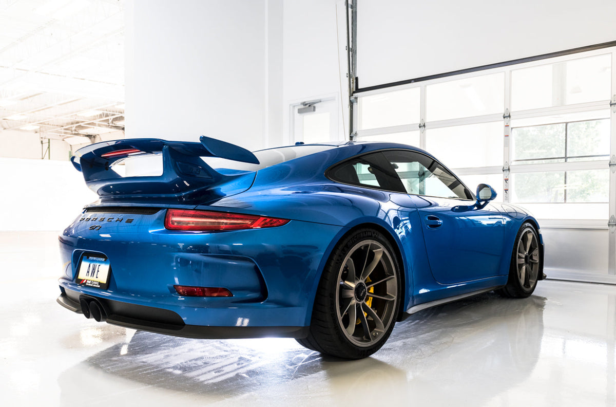AWE Centre Muffler Delete Exhaust – Porsche 991 GT3 / GT3 RS