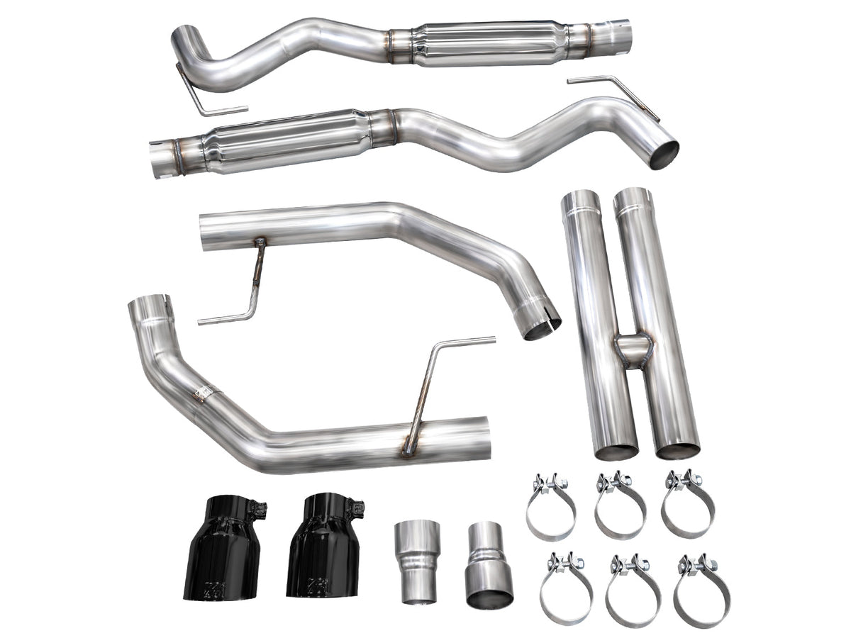 AWE Track Edition Exhaust – Ford S650 Mustang GT (Dual Tip)