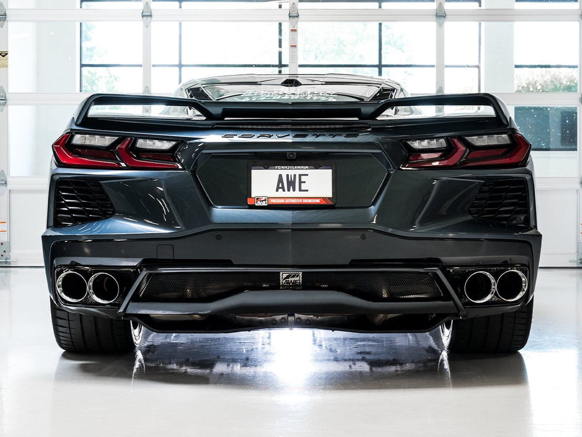 AWE Track Edition Exhaust – Chevrolet C8 Corvette Stingray / E-Ray