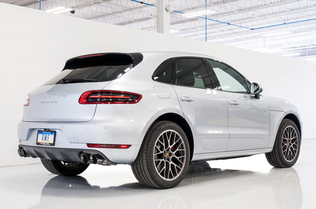 AWE Track Edition Exhaust – Porsche Macan S / GTS / Turbo 2015–2018