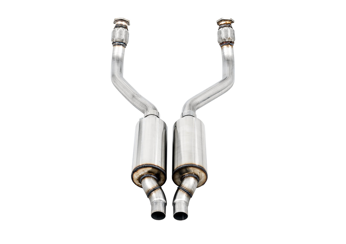AWE Resonated Downpipes – Audi B8 / B8.5 S4 / S5 3.0T & C7 / C7.5 A6 / A7 3.0T