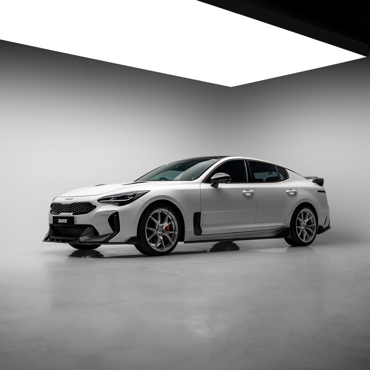 Kia Stinger Carbon Fiber Front Lip V3 2018-2023