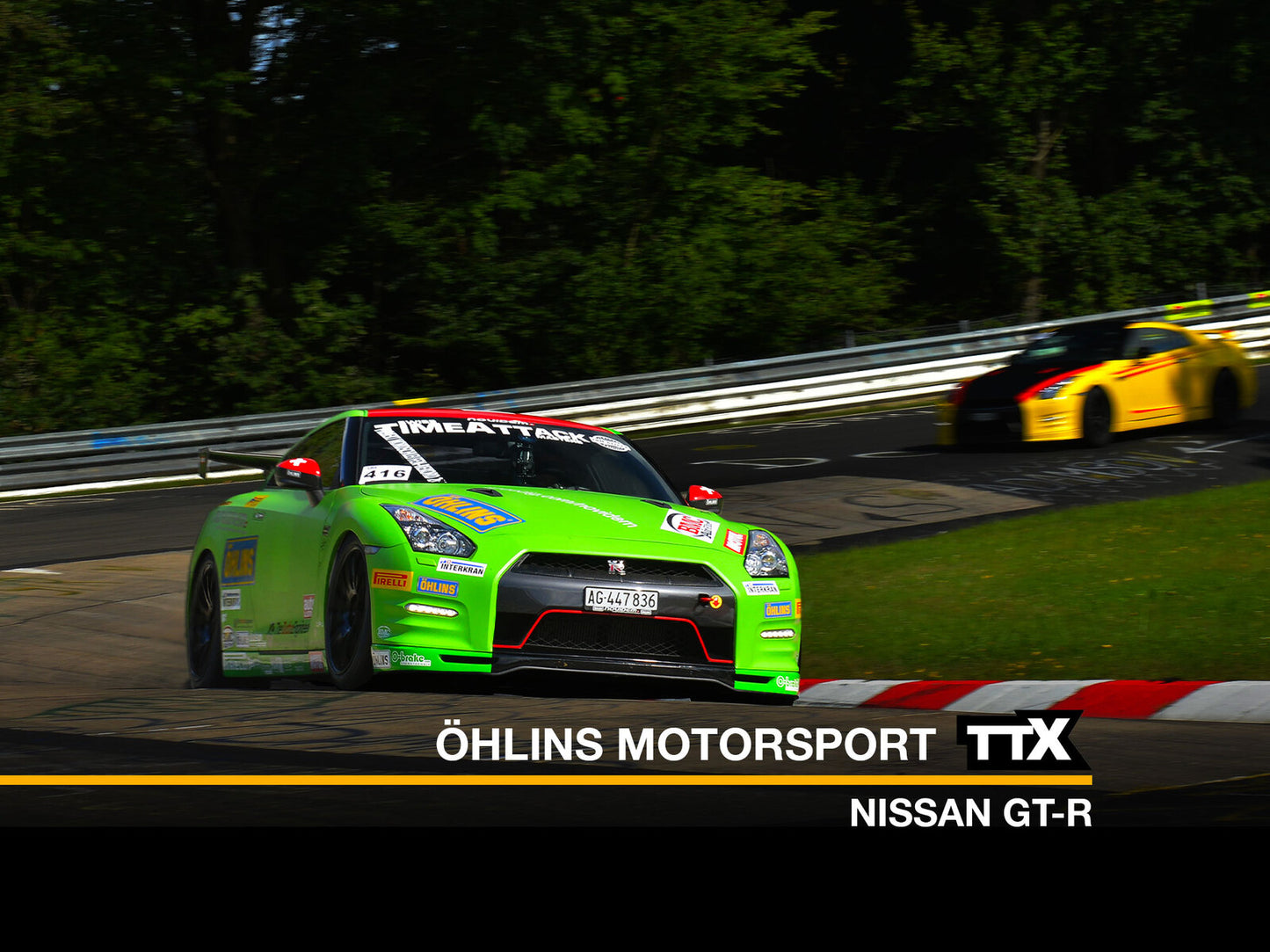 Öhlins Advanced Trackday TTX Pro Nissan GTR R35 Coilovers 4 way adjustable