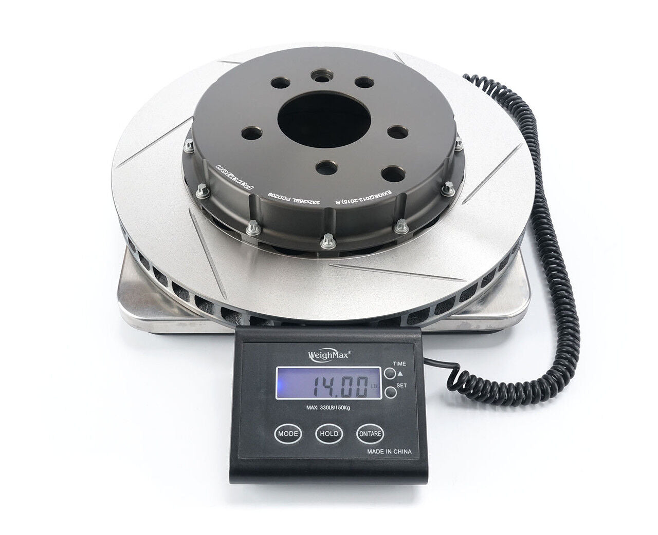 Paragon 2 piece Rotors 2012+ Lotus Exige V6 3.5 2GR 332mm x 26mm