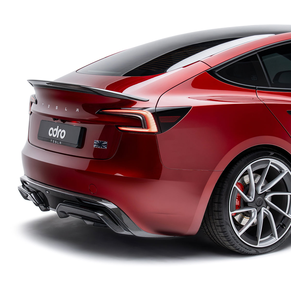 Carbon Fiber Rear Spoiler for Tesla Model 3 Highland 2024+