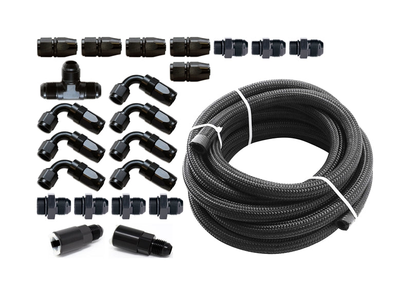 Torque Solution Fuel Line Fitting Kit | Subaru WRX STI (All Years)