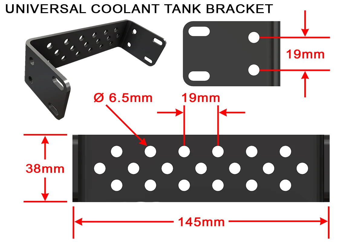 Radium Engineering Universal Coolant Tank, 1240mL – 20-2270