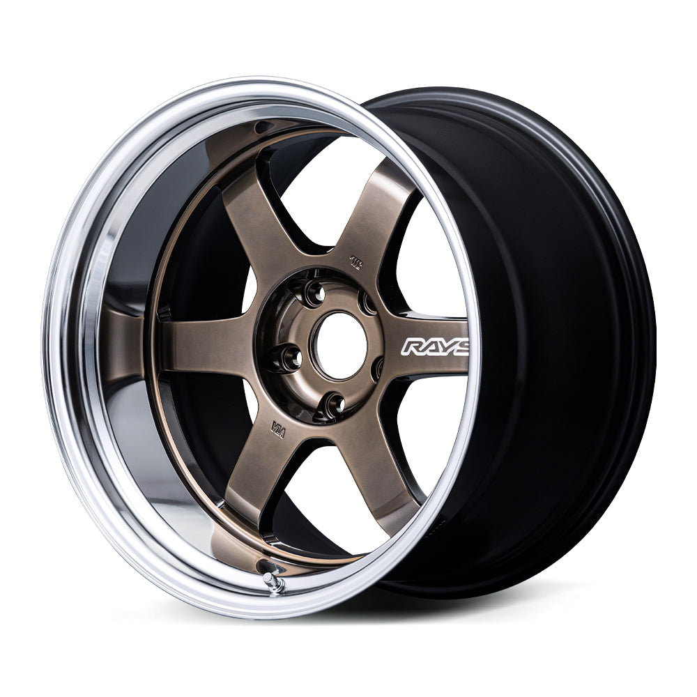 Volk Racing TE37V spec-SR wheel – Shining Bronze Metal/Rim FDMC (SR)