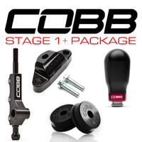 Cobb Tuning Stage 1+ Drivetrain Package Tall Shifter w/Tall Weighted Knob - Subaru WRX GD/GG 01-07 (5 Speed)