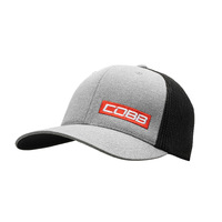 Cobb Tuning Mesh 2-Tone Stretch Cap - Heather/Black