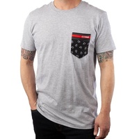 Cobb Tuning Logo Grey Pocket T-Shirt