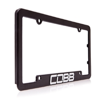 Cobb Tuning Black License Plate Frame