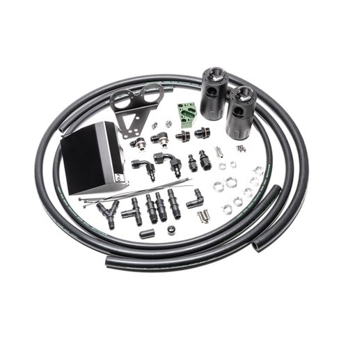 Radium Dual Fluid Lock Catch Can Kit LHD - Subaru WRX 01-14/STI 01-21