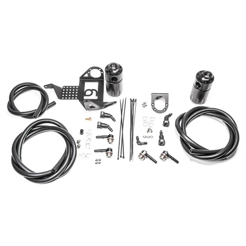 DUAL CATCH CAN KIT, 98-05 MAZDA MX-5, FLUID LOCK