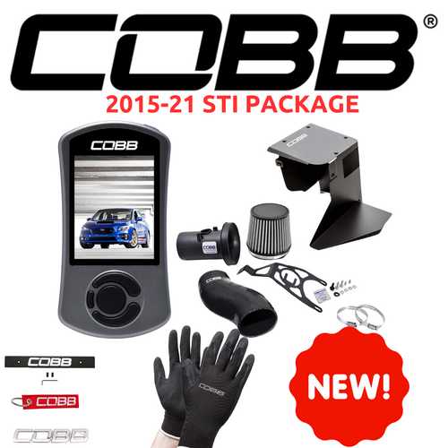 Cobb Tuning Stage 1+ Power Package - Subaru STI VA 15-21 BONUS PACK