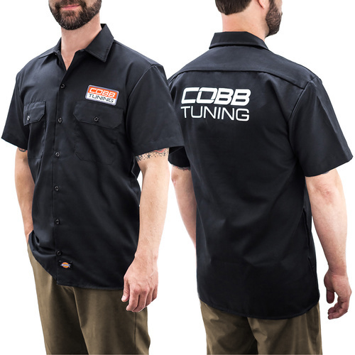 Cobb Tuning Dickies Work Shirt with Patch - Medium