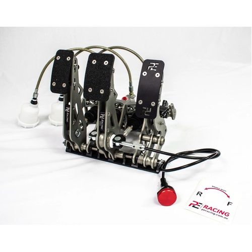 PE Racing Manual 3 Pedal Box - Billet