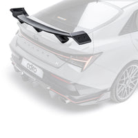 Carbon Fiber Rear Spoiler for Hyundai i30N Sedan / Elantra N Facelift 2024+