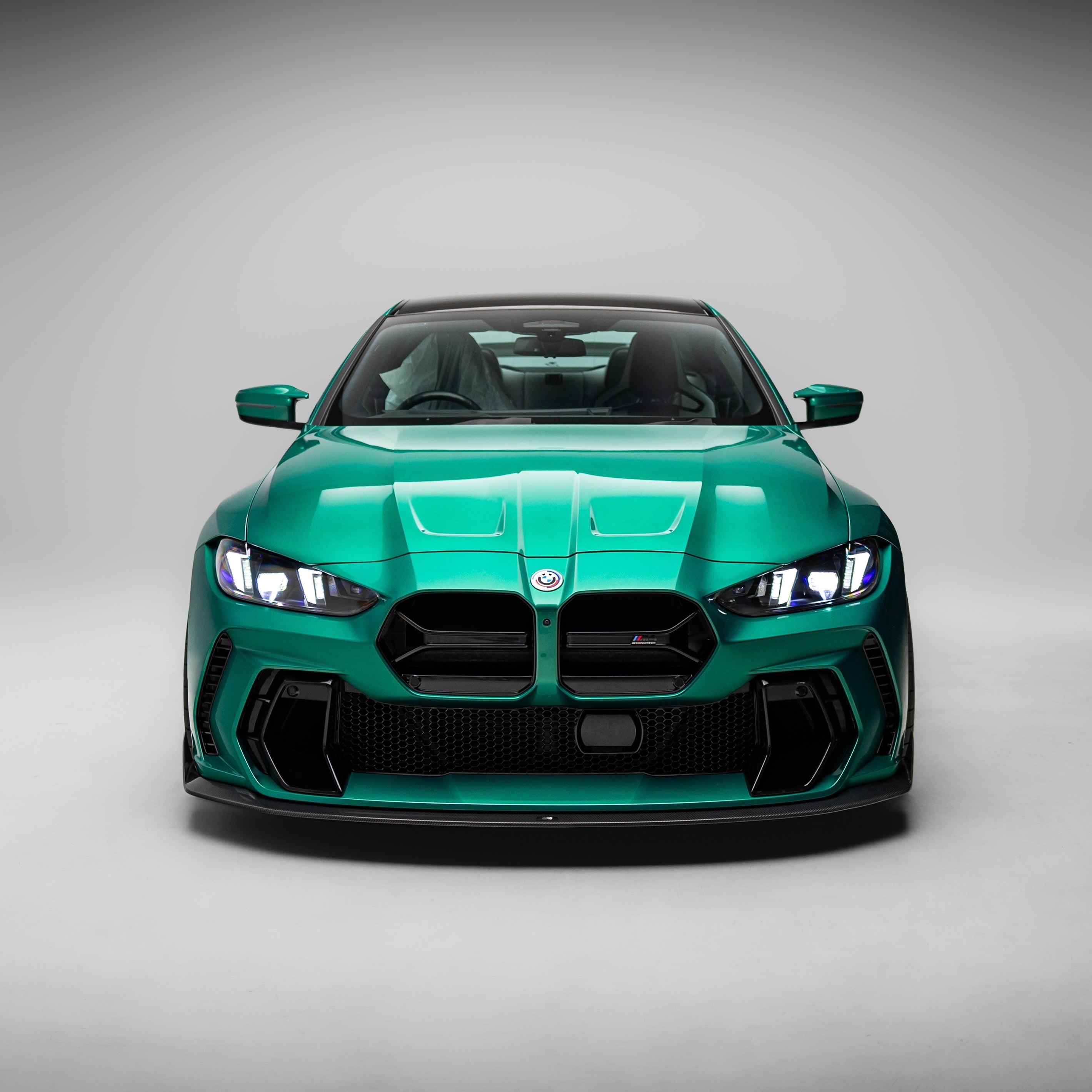 BMW G80 G81 M3 / G82 G83 M4 Dry Carbon Fiber Front Lip for Adro Front Bumper V2 2020+