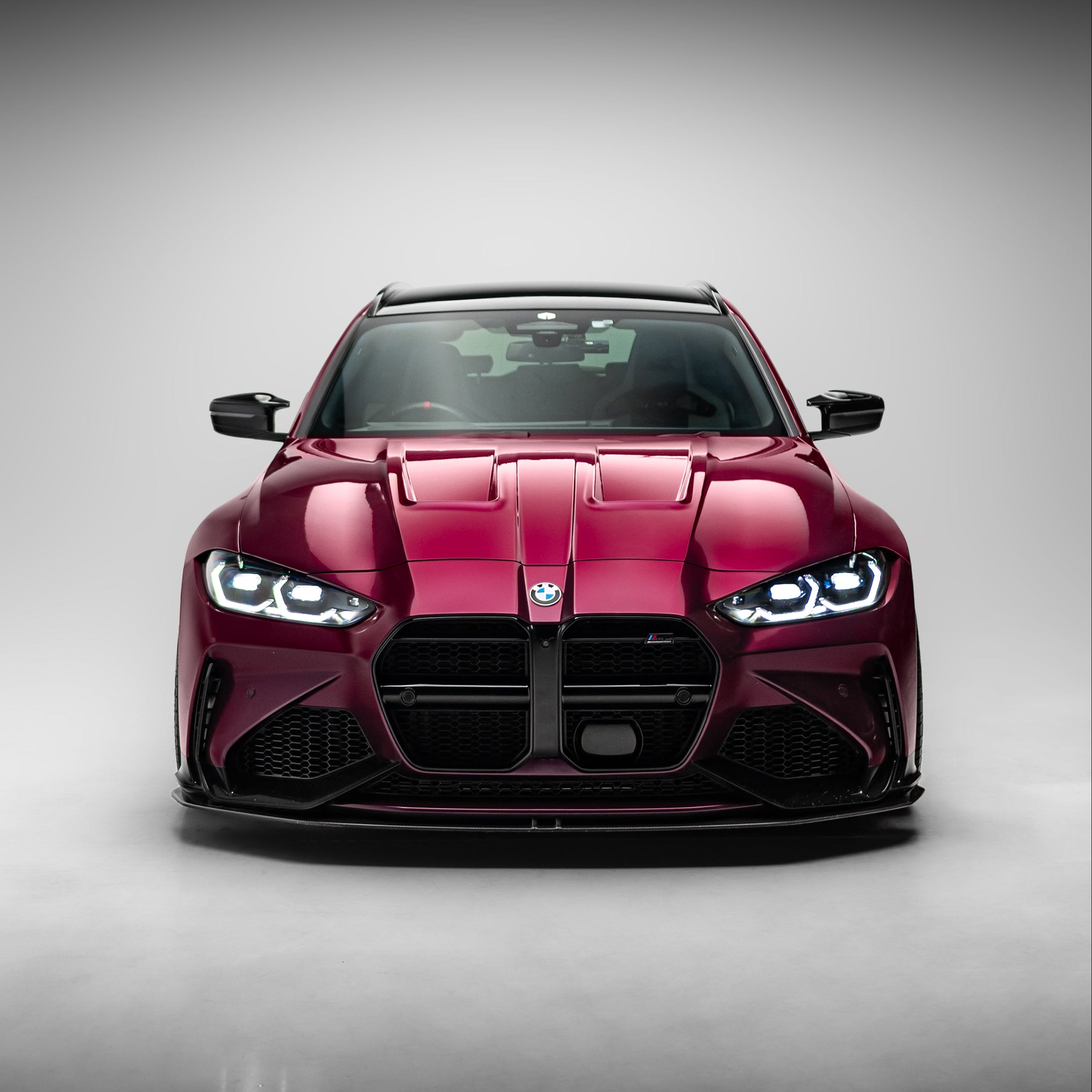 BMW G80 G81 M3 / G82 G83 M4 Dry Carbon Fiber Front Lip for Adro Front Bumper V1 2020+