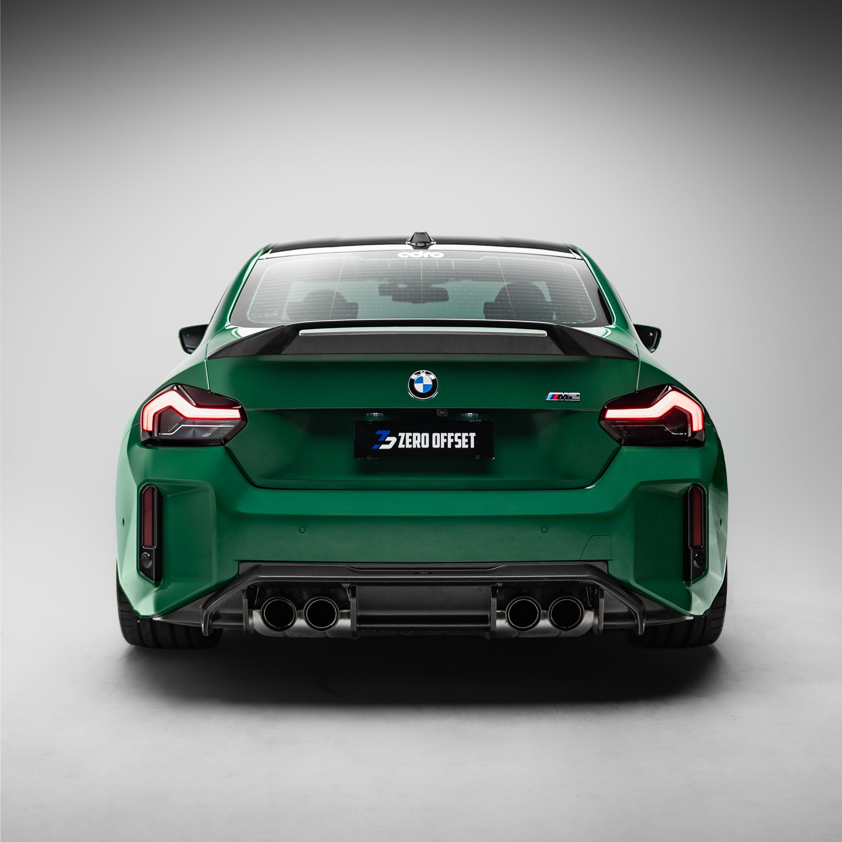 BMW G87 M2 Carbon Fiber Rear Diffuser V2