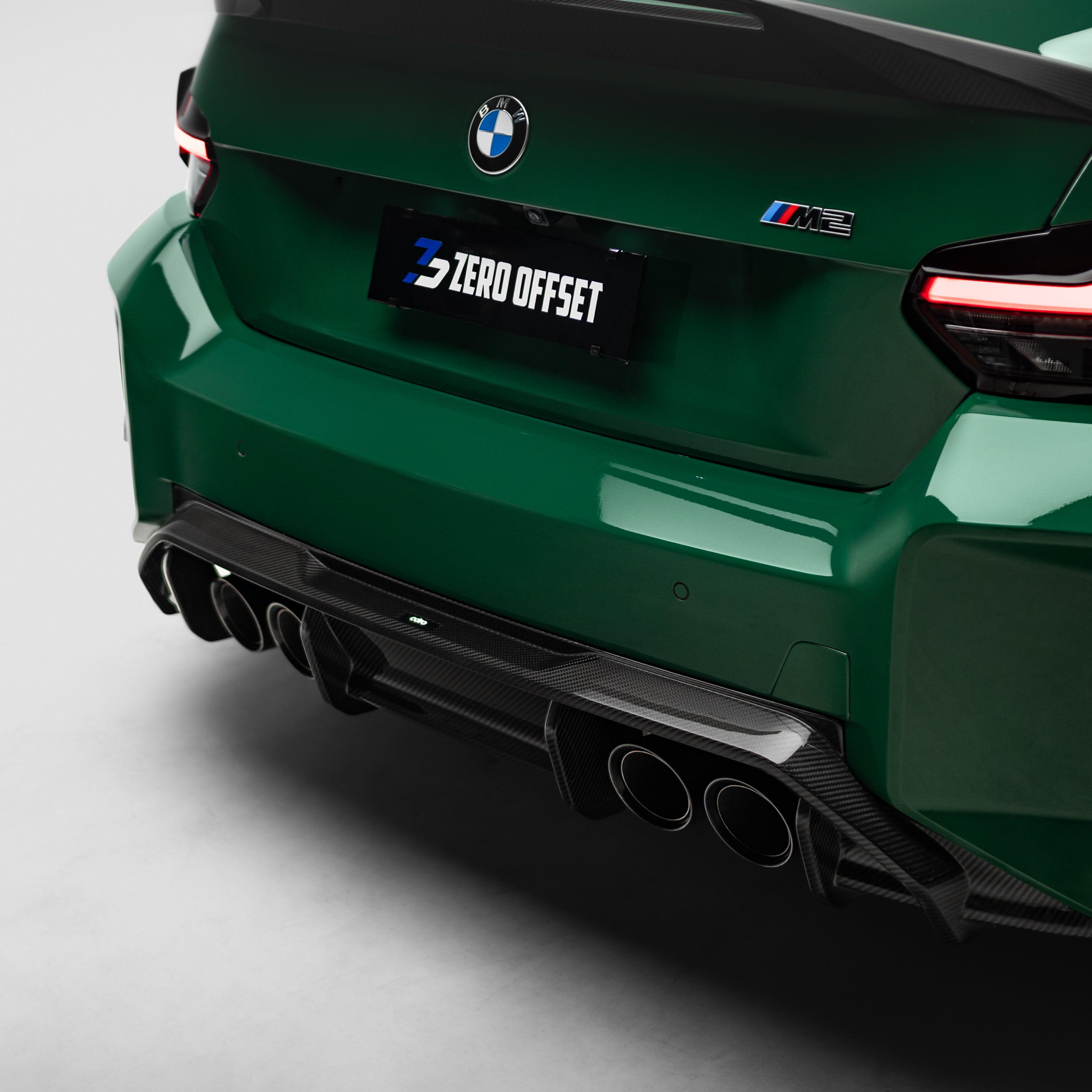 BMW G87 M2 Carbon Fiber Rear Diffuser V2