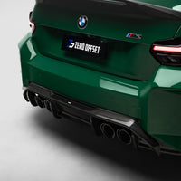 BMW G87 M2 Carbon Fiber Rear Diffuser V2
