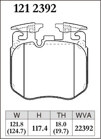 DIXCEL Front Brake Pads – BMW M240i (G42)