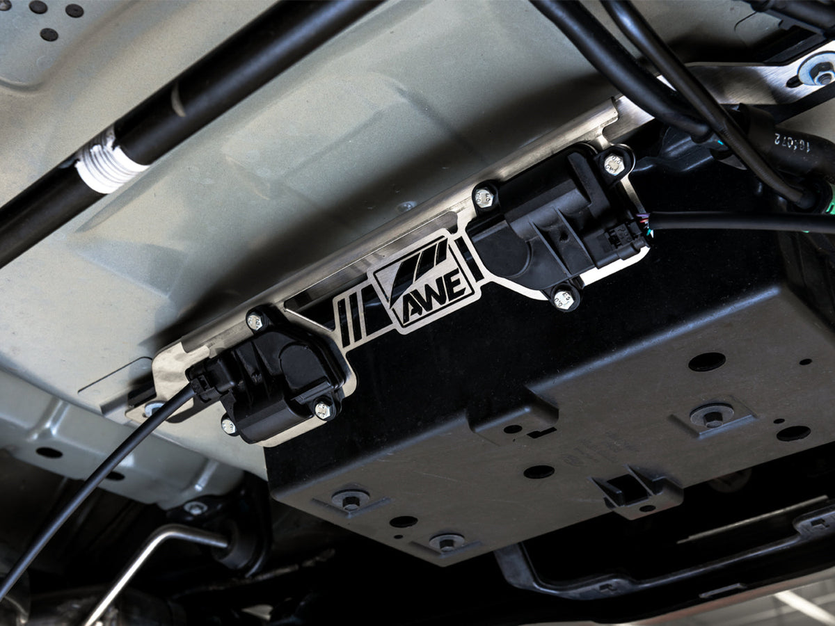 AWE Valve Motor Bracket – Ford S550 Mustang GT 2018+