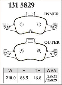 Dixcel Front Brake Pads - Audi TT / TTS (FV) – view 2