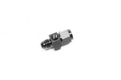 Radium AN Male to Female Fitting w/Inline 1/8" NPT Female Port