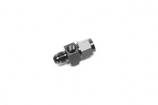 Radium 14-0148-06 Inline 6AN Male to 6AN Female Fitting with 1/8" NPT Port - Radium Engineering | Coore Australia