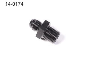 Radium AN Male to NPT Male Straight Fittings  - Radium Engineering | Coore Australia